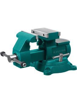 KRAFTOOL Reversible 140 мм, расход 273 мм, Слесарные тиски (32705-140)