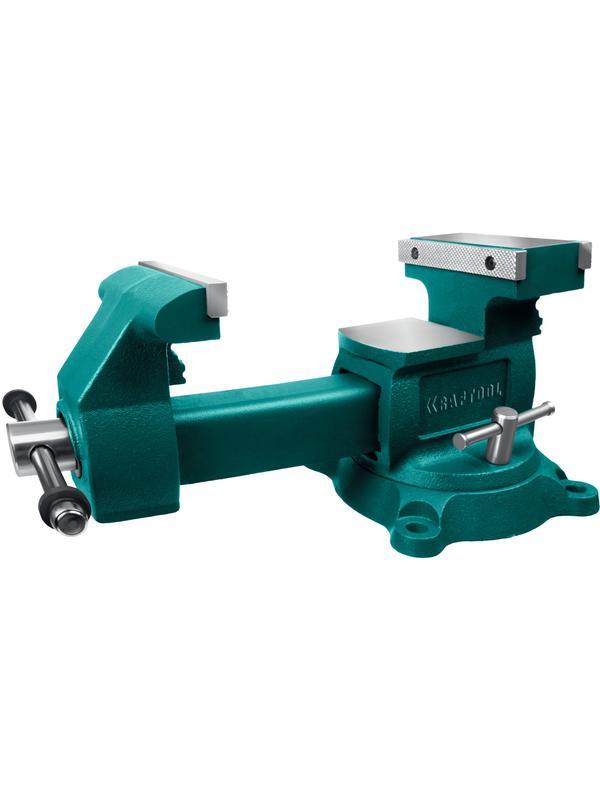 KRAFTOOL Reversible 140 мм, расход 273 мм, Слесарные тиски (32705-140)