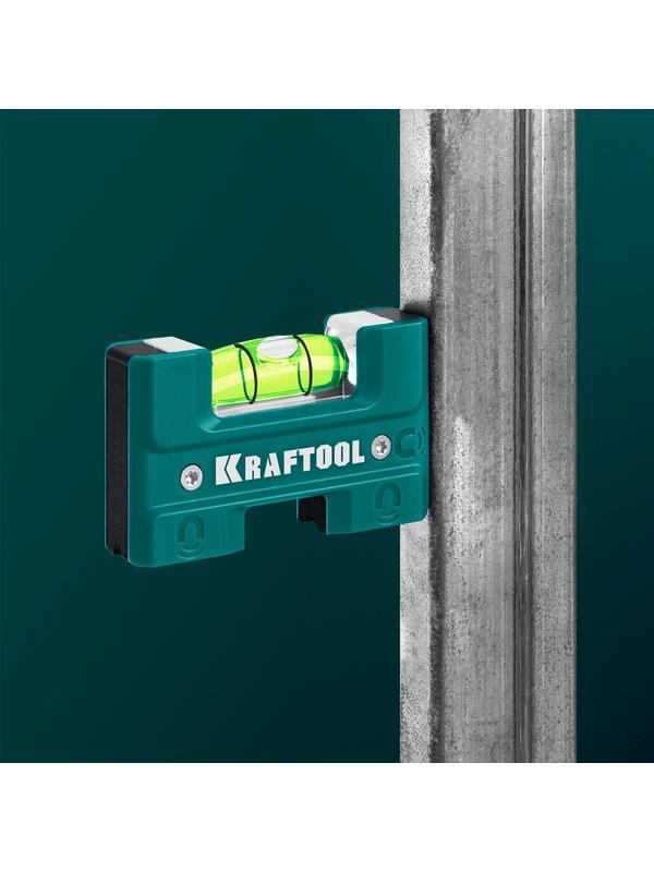 KRAFTOOL Electrо 76 мм, магнитный уровень (34786)