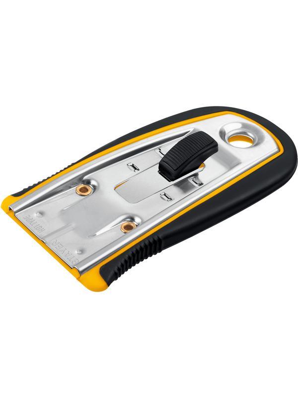 STAYER 40 мм, 5 доп. лезвий, скребок с выдвижным лезвием (08537)