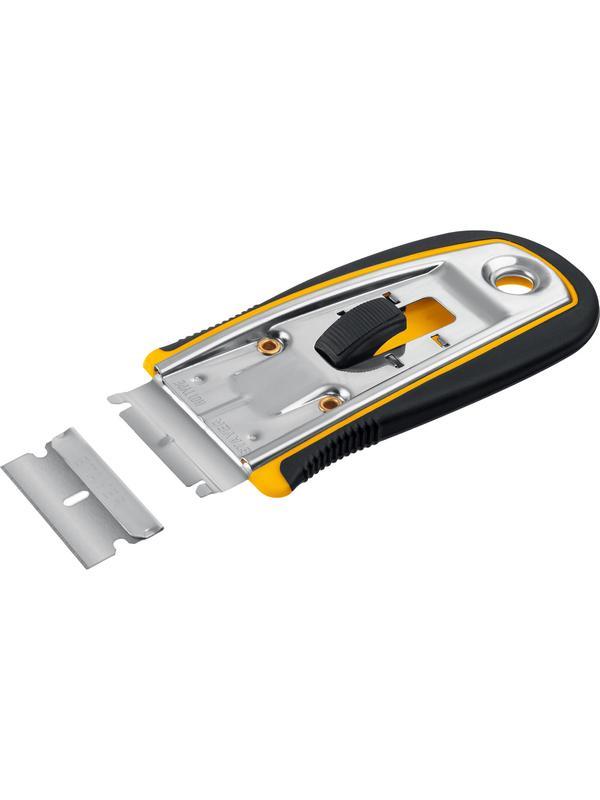 STAYER 40 мм, 5 доп. лезвий, скребок с выдвижным лезвием (08537)
