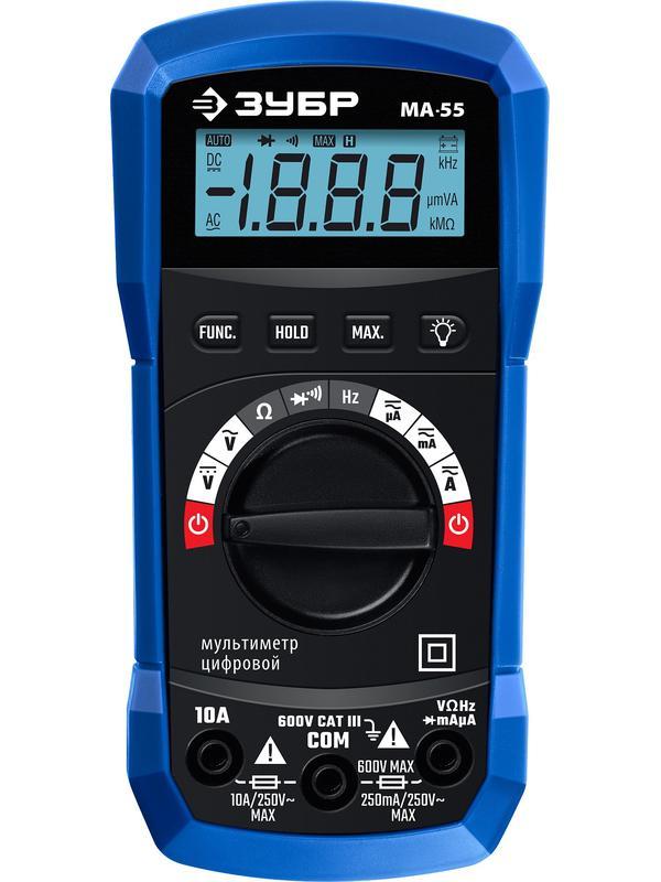 ЗУБР МА-55 цифровой мультиметр (59805)