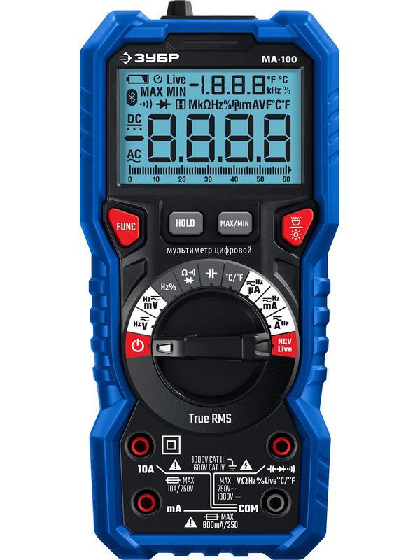 ЗУБР МА-100 цифровой мультиметр (59808)