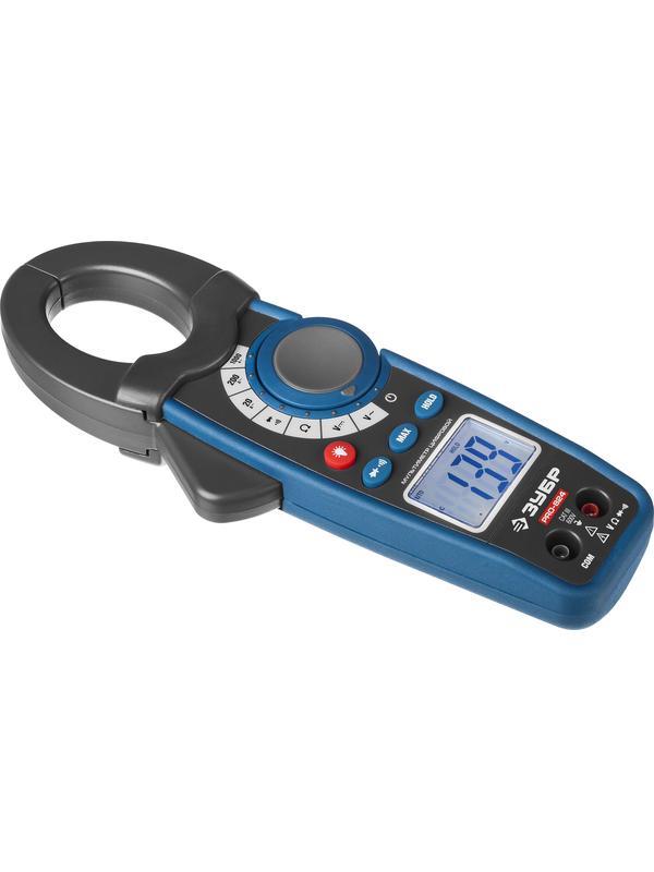 ЗУБР ТК-1000 цифровые токовые клещи (59824)