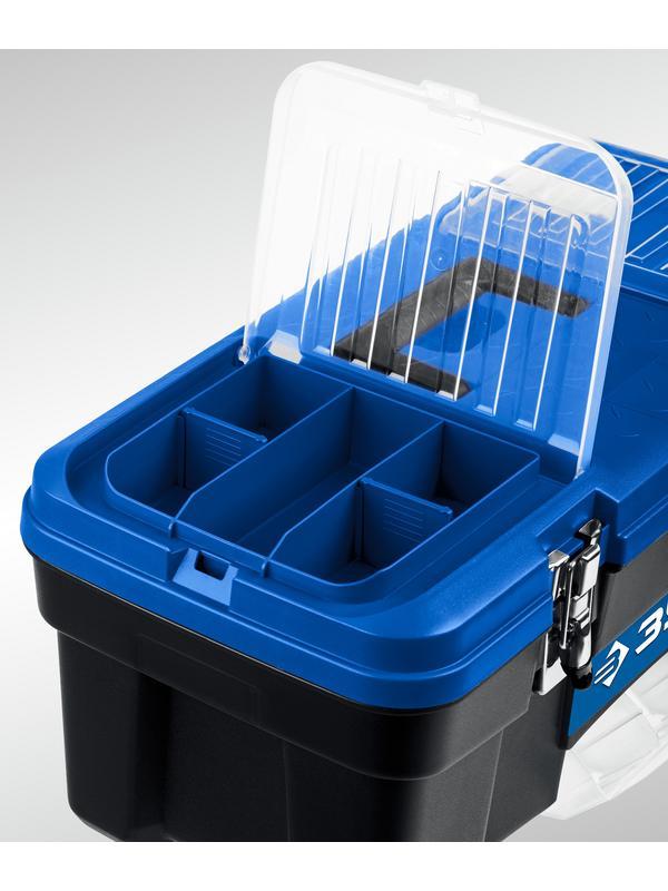 ЗУБР ДЕСНА-22, 557 x 284 x 236 мм, (22″), Пластиковый ящик для инструментов (38181-22)