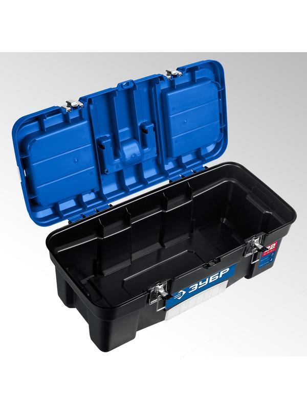 ЗУБР ДЕСНА-22, 557 x 284 x 236 мм, (22″), Пластиковый ящик для инструментов (38181-22)