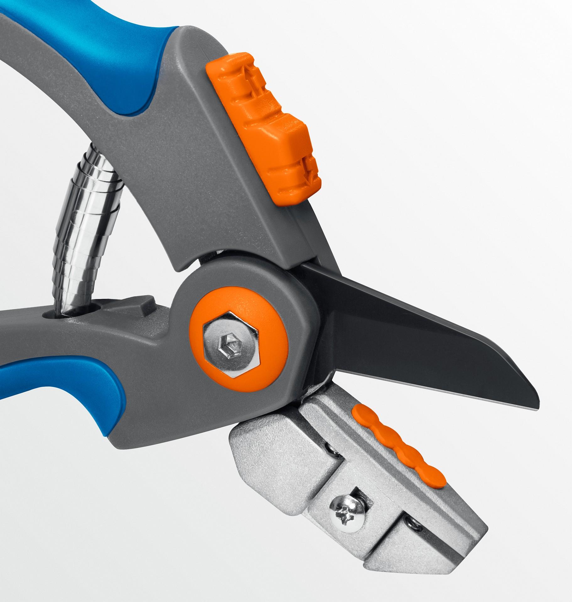 GRINDA P-56, 205 мм, легированная сталь, двухкомпонентные рукоятки, контактный секатор, PROLine (23456)