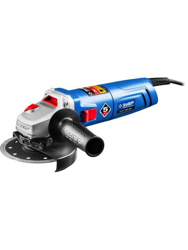 ЗУБР 850 Вт, d125 мм, УШМ, Профессионал (УШМ-П125-850)