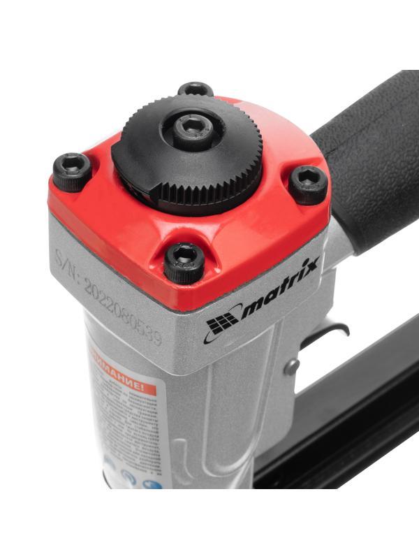 Степлер пневматический для прямоугольных скоб от 6 до 13 мм Matrix