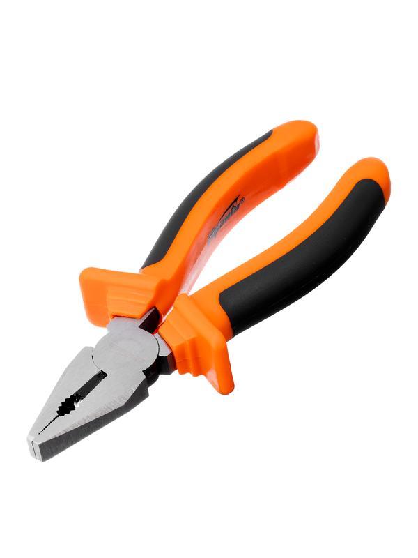 Плоскогубцы комбинированные Comfort, 160 мм, шлифованные, двухкомпонентные рукоятки Sparta