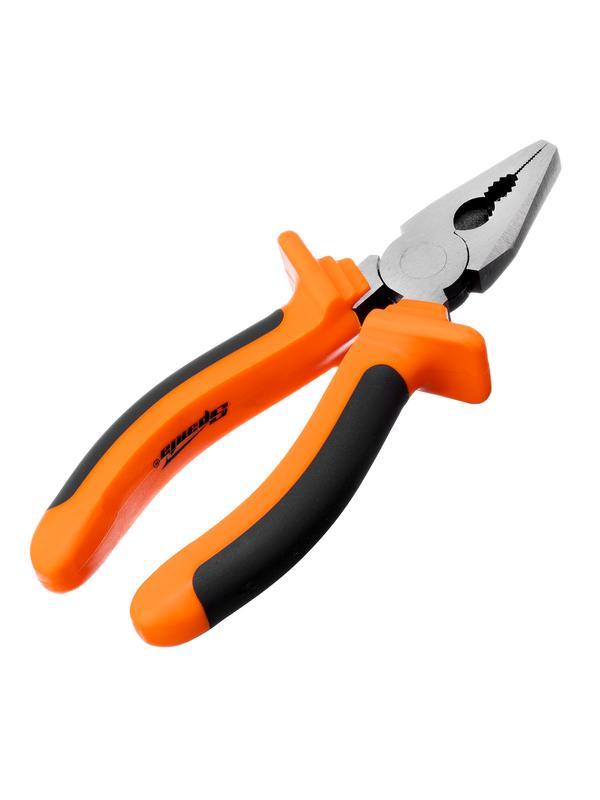 Плоскогубцы комбинированные Comfort, 160 мм, шлифованные, двухкомпонентные рукоятки Sparta