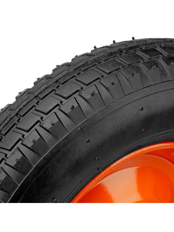 Колесо пневматическое 4.80/4.00-8 D 380 мм, внутренний подшипник D 20 мм, длина оси 90 мм Palisad