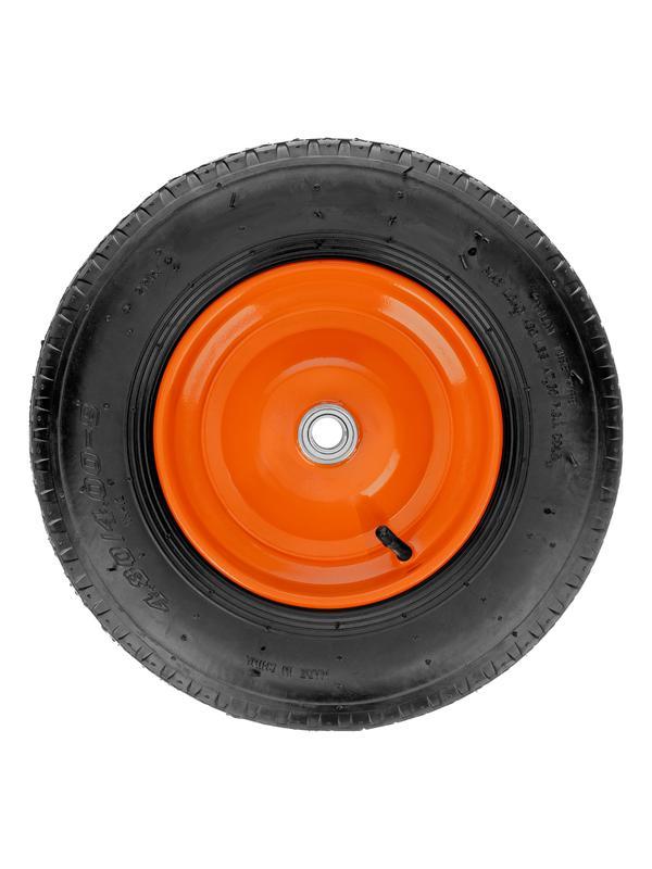 Колесо пневматическое 4.80/4.00-8 D 380 мм, внутренний подшипник D 20 мм, длина оси 90 мм Palisad