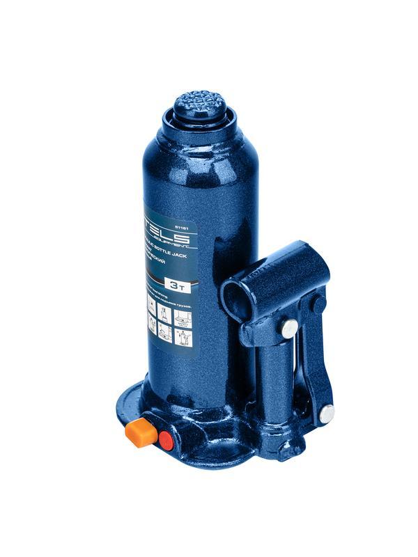 Домкрат гидравлический бутылочный, 3 т, h подъема 188-363 мм Stels