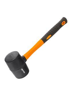 Киянка резиновая, 450 г, черная резина, фибергласовая рукоятка Sparta