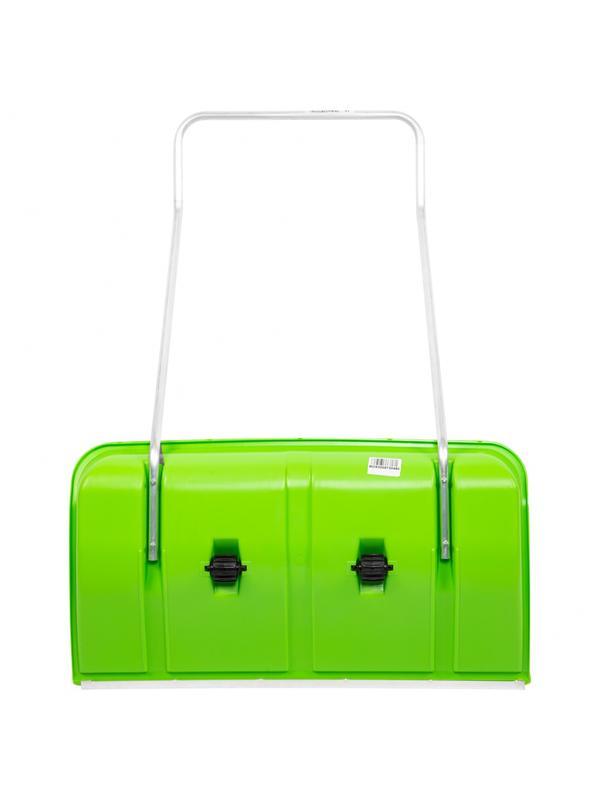 Движок для уборки снега пластиковый, 815 х 440 х 1150 мм, алюминиевая рукоятка, Россия, Сибртех