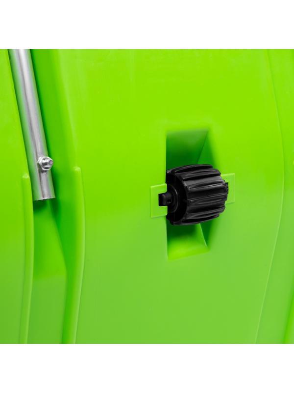 Движок для уборки снега пластиковый, 815 х 440 х 1150 мм, алюминиевая рукоятка, Россия, Сибртех