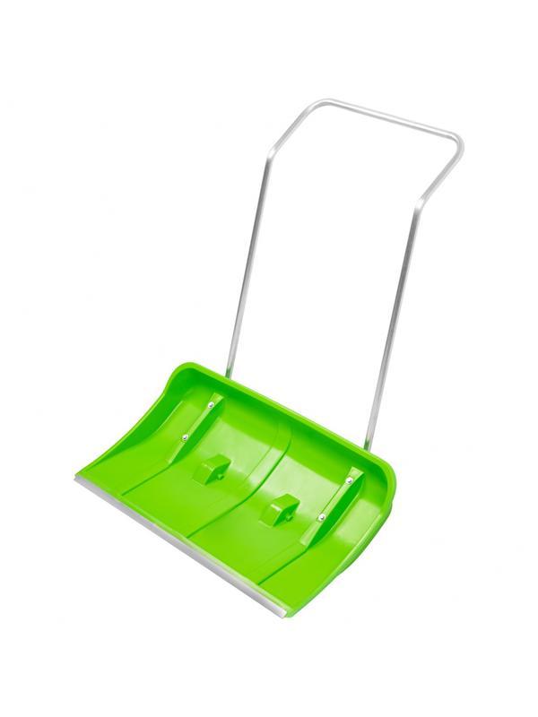 Движок для уборки снега пластиковый, 815 х 440 х 1150 мм, алюминиевая рукоятка, Россия, Сибртех