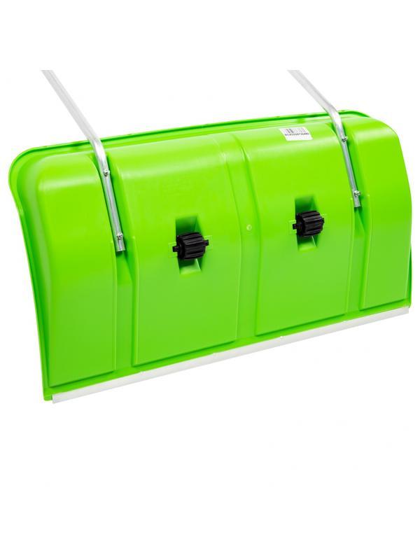 Движок для уборки снега пластиковый, 815 х 440 х 1150 мм, алюминиевая рукоятка, Россия, Сибртех