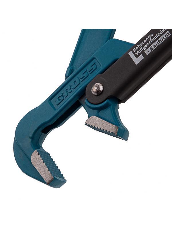 Ключ трубный рычажный 1.5, №2, цельнокованый, CrV, тип 