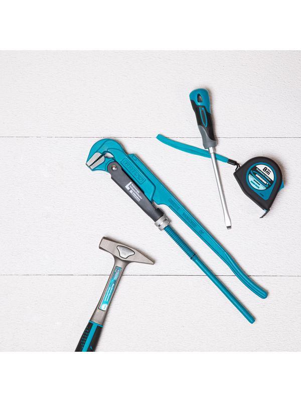 Ключ трубный рычажный 1.5, №2, цельнокованый, CrV, тип 