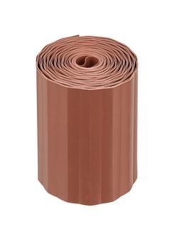 Бордюрная лента, 15 х 900 см, полипропиленовая, коричневая, Россия, Palisad