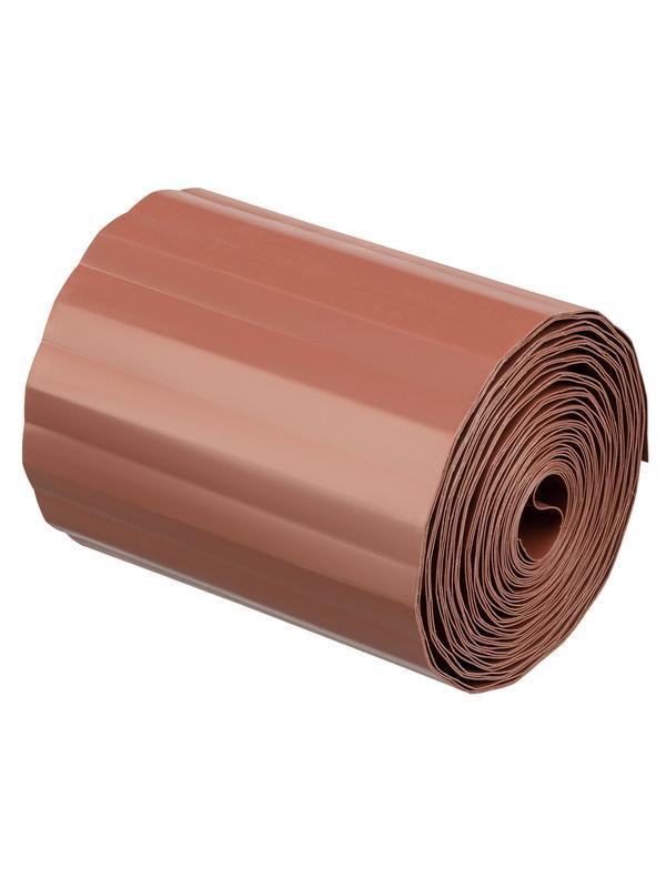 Бордюрная лента, 15 х 900 см, полипропиленовая, коричневая, Россия, Palisad