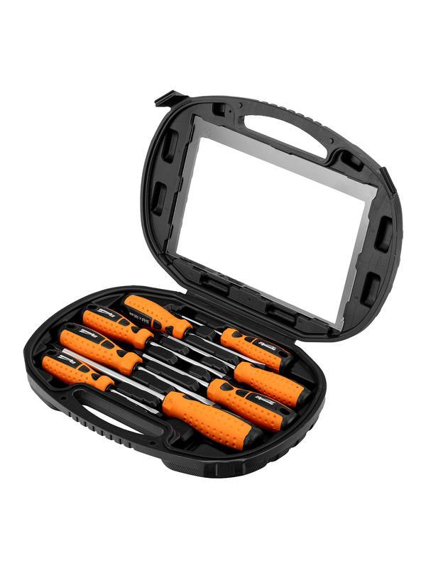 Набор отверток, СrV, в пластмассовом боксе, 8 шт, Sparta