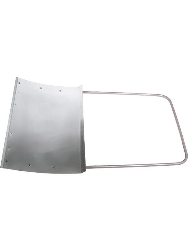 Движок для уборки снега алюминиевый, 755 х 505 х 1240 мм, стальная рукоятка, Россия, Сибртех