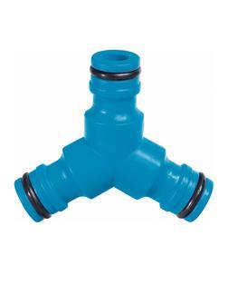 Тройник для разветвления или соединения штуцерный Palisad Luxe