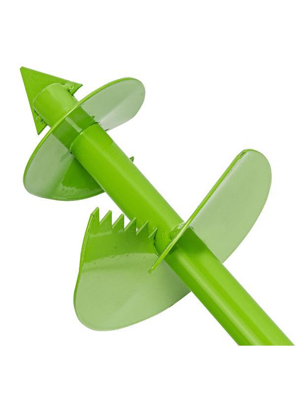 Бур садовый шнековый, 1085 мм, диаметр 150 мм, Россия, Сибртех