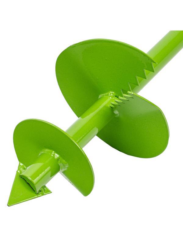 Бур садовый шнековый, 1085 мм, диаметр 150 мм, Россия, Сибртех