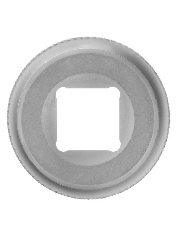 Головка торцевая, 27 мм, двенадцатигранная, CrV, под квадрат 1/2, хромированная Stels