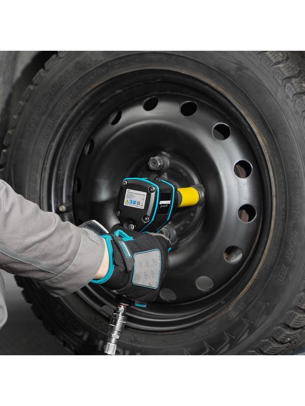 Гайковерт пневматический ударный G985K2, 1/2, 610Нм 9000 об/мин, с набором 17 предметов Gross