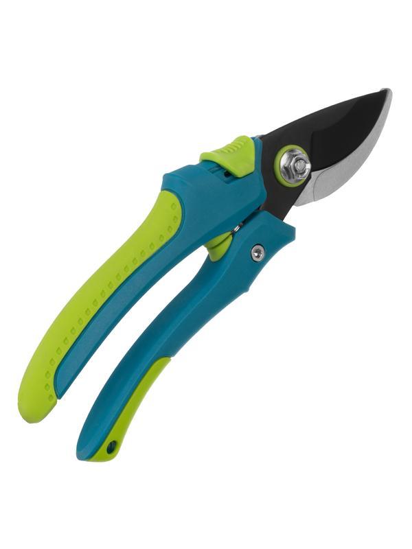 Секатор прямого реза, 215 мм, двухкомпонентные рукоятки, Luxe, Palisad