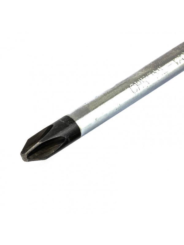 Отвертка, PH3 х 150 мм, CrV, трехкомпонентная рукоятка Сибртех