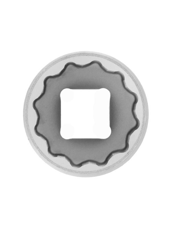 Набор торцевых головок, 3/8, двенадцатигранные, CrV, 10 шт, 8-19 мм Stels