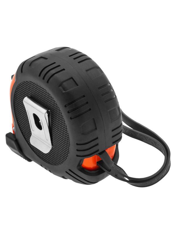 Рулетка Elastica,7,5 м х 24 мм,обрезиненный корпус Sparta