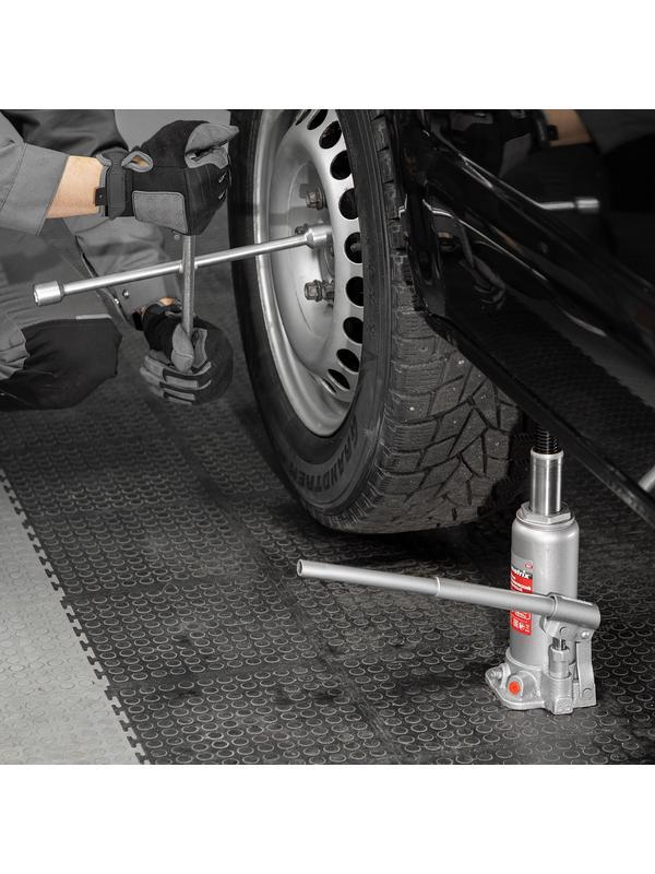 Домкрат гидравлический бутылочный, 5 т, высота подъема 216-413 мм Matrix