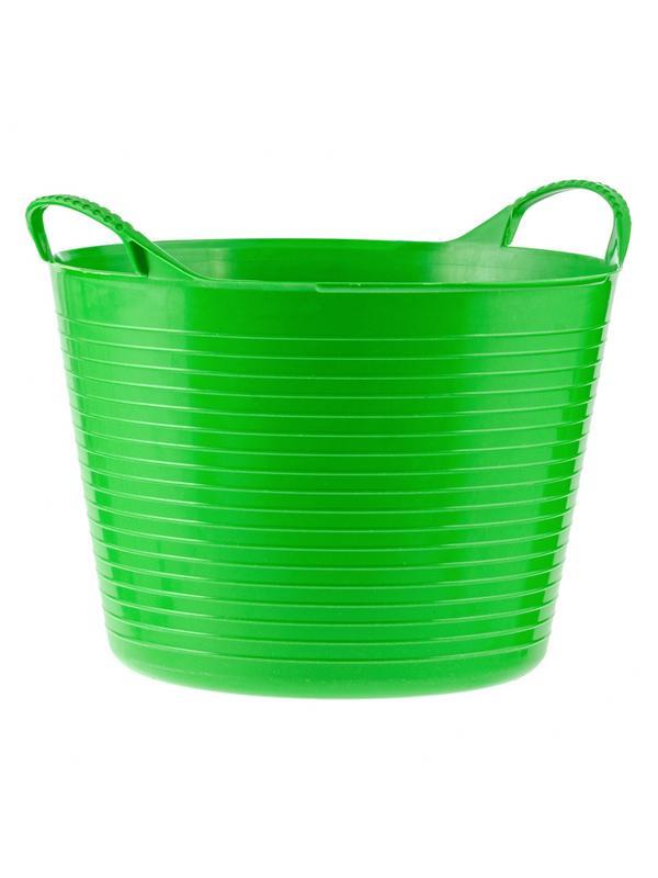 Ведро гибкое сверхпрочное, 14 л, зеленое, Россия, Сибртех