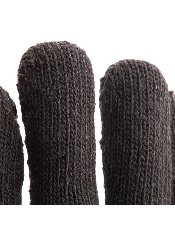 Перчатки хлопкоэфирные плюшевые, ПВХ 