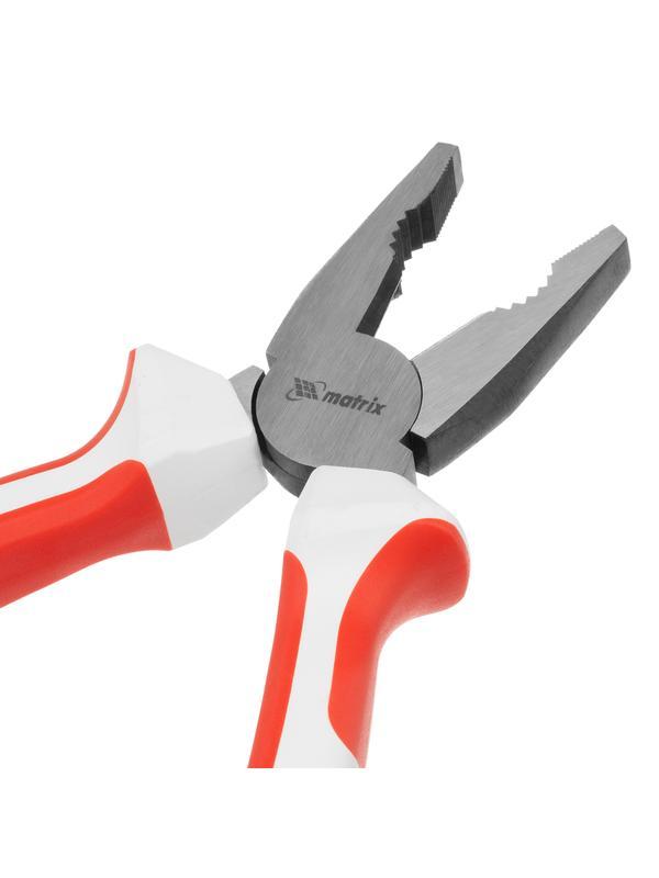 Плоскогубцы Premium, 200 мм, трехкомпонентные рукоятки Matrix