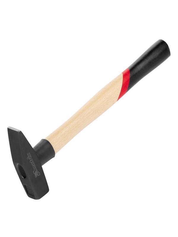 Молоток слесарный, 500 г, квадратный боек, деревянная рукоятка Matrix
