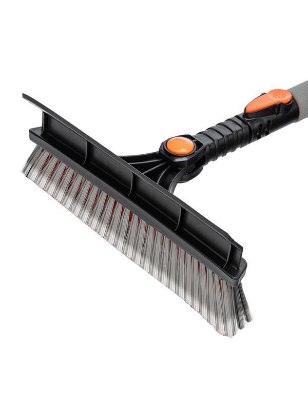 Щетка-сметка для снега со скребком телескопическая 900-1300 мм Stels