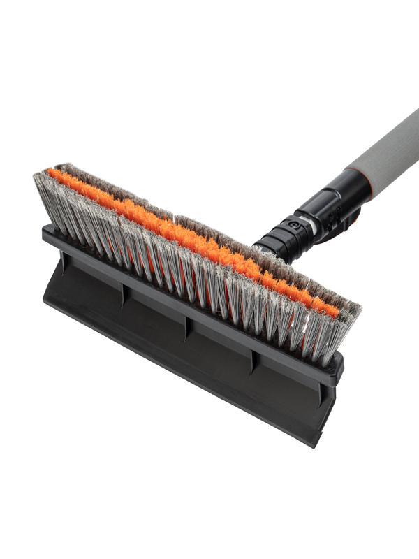 Щетка-сметка для снега со скребком телескопическая 900-1300 мм Stels