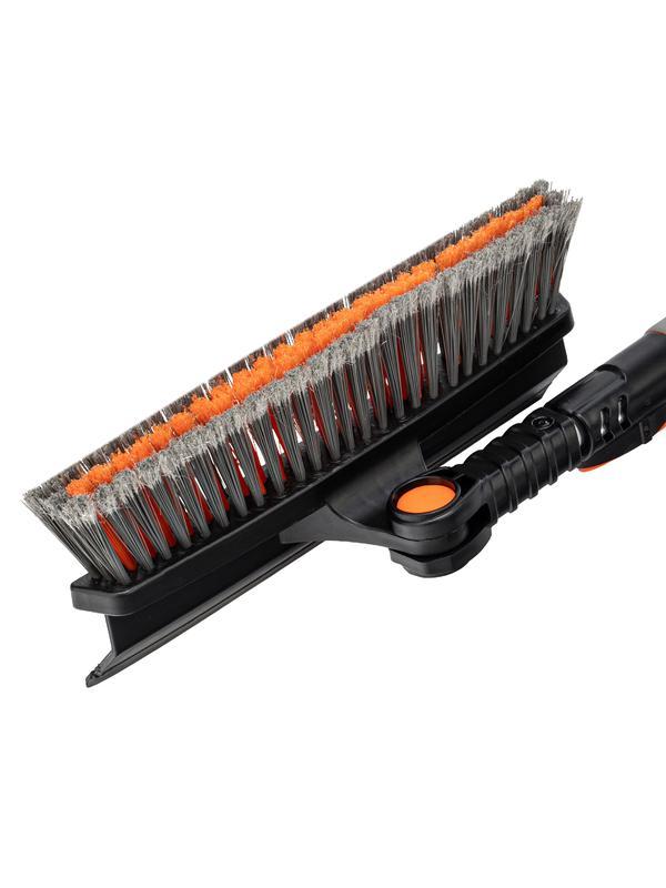 Щетка-сметка для снега со скребком телескопическая 900-1300 мм Stels