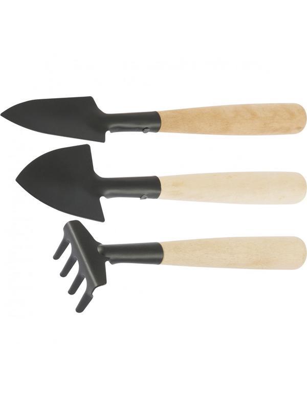 Набор по уходу за комнатными растениями, деревянные рукоятки, 3 предмета, Palisad