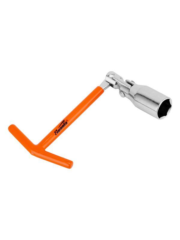 Ключ свечной карданный, 21 мм, с шарниром Sparta