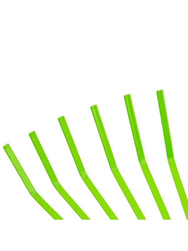 Грабли веерные стальные, 425 мм, 22 плоских зуба, эмалированные, без черенка, Palisad