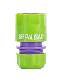 Соединитель пластмассовый, быстросъемный для шланга 1/2 Palisad